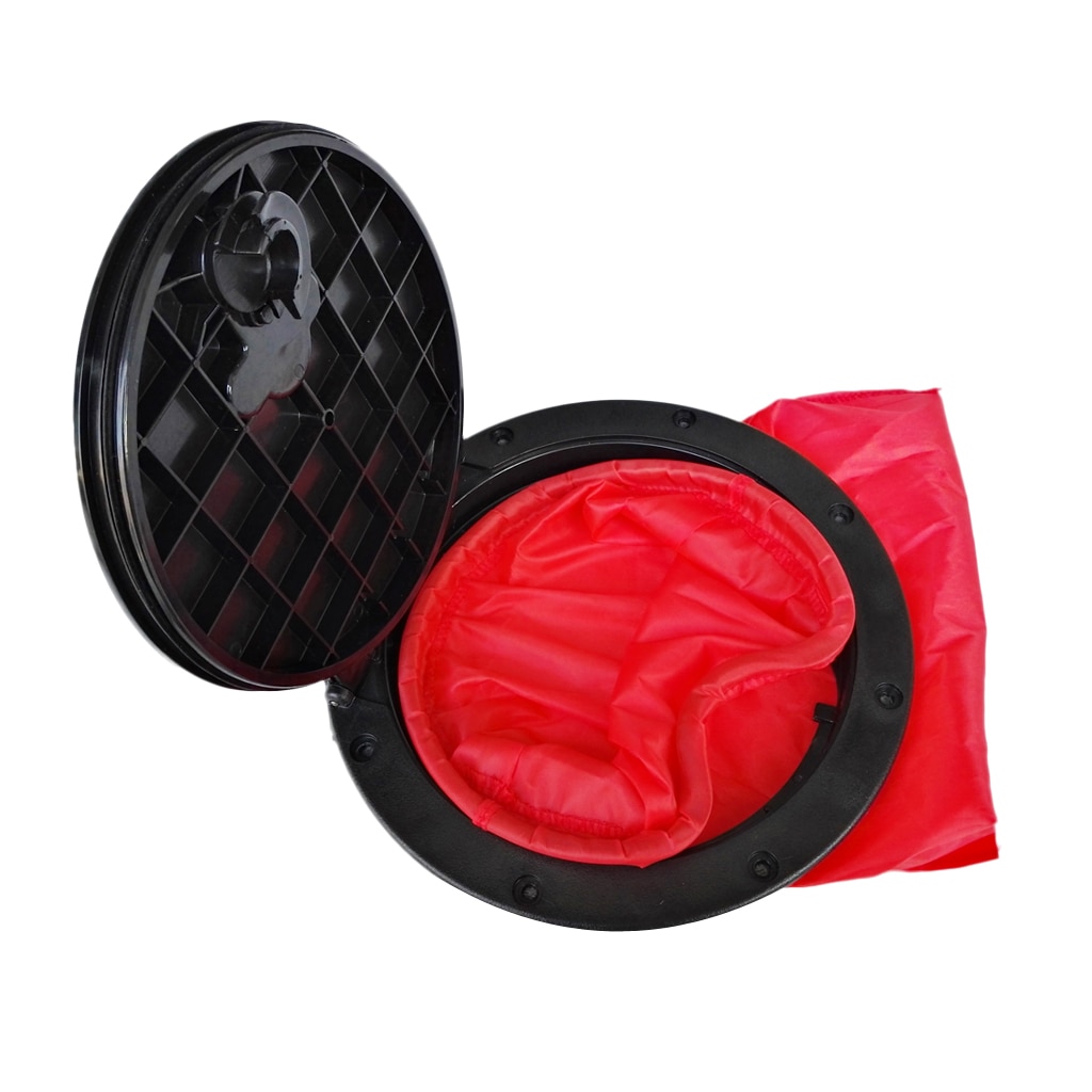 Set Van 2 Nylon Dek Plaat Met Opbergtas Boot Hatch Cover Kit Voor Boot Kajak Rubberboot