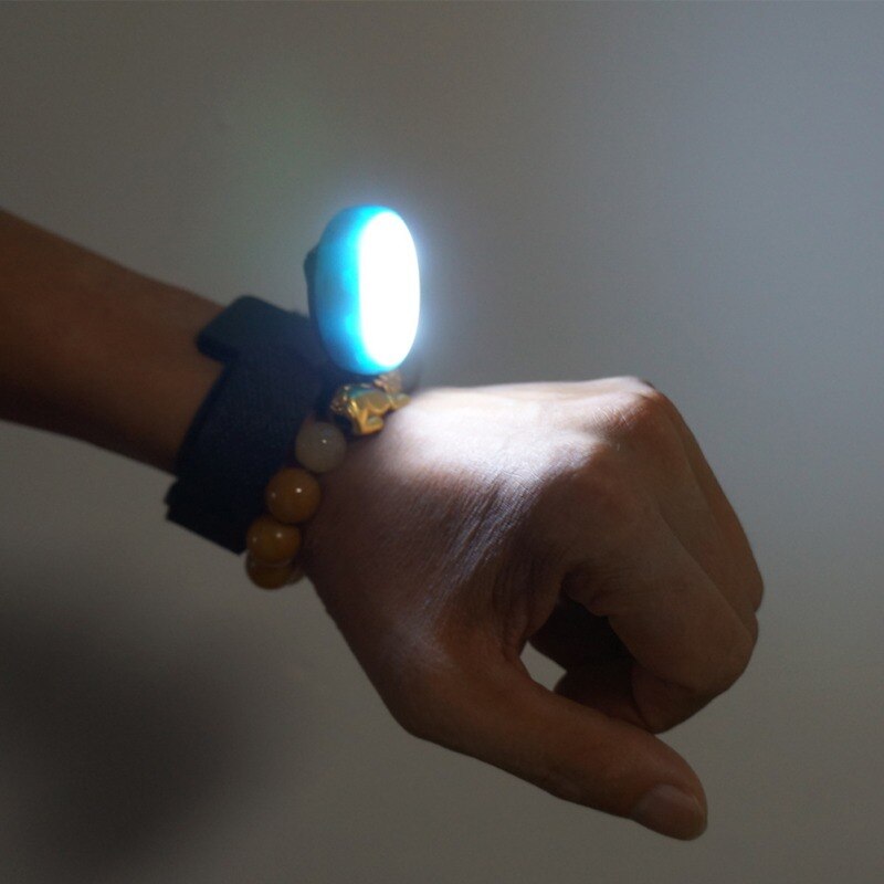 Arm Gurt Nacht Radfahren Laufen Lampe LED Blinkt Handgelenk Band Armbinde Tragbare Fahrrad Licht LED Handgelenk Lampe Wasserdichte Taschenlampe
