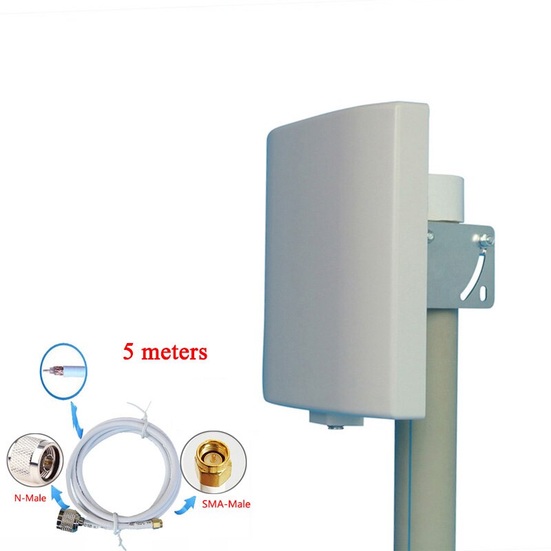 UHF antenna 433MHz directional antenna 423~443MHz Wall Mount Patch Panel Flat Antenna high gain