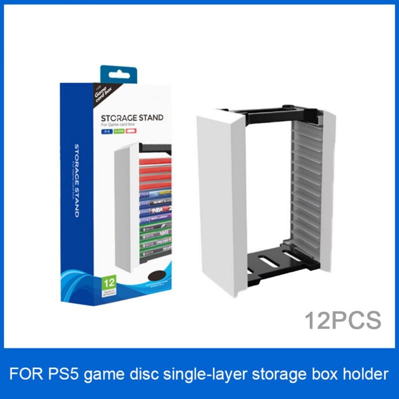 Game Disc Box Disc Rack Storage Rack For ONES Host Disc Single-layer Storage Box Bracket For NS For PS5 Storage Disc Rack
