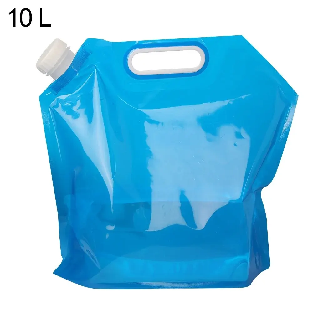 2L/3L/5L/10L Outdoor Faltbare Eimer Faltbare Wasser Tasche Überleben Wasser Lagerung Tragbare Wasser Träger Container camp Wandern: Beige