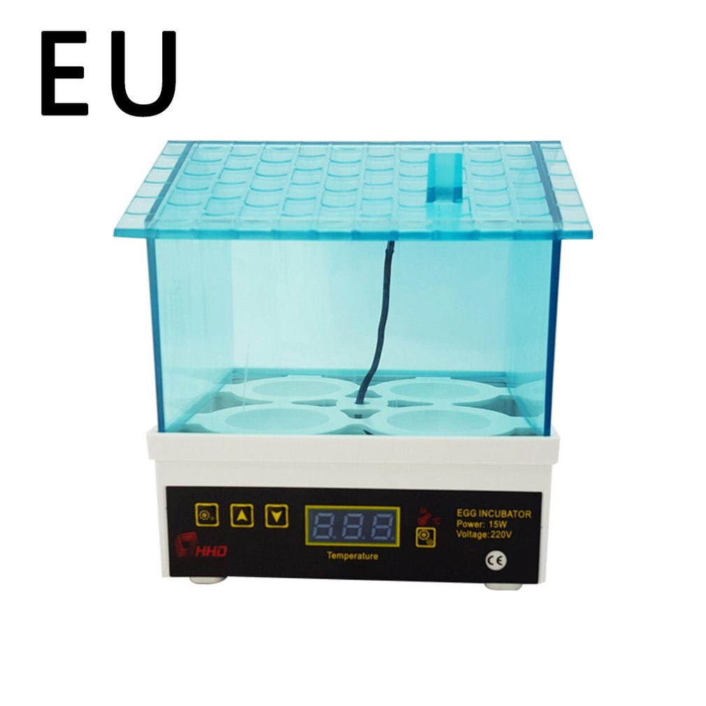 Automatic Breeding Machine 4 Egg Brooding Machine Field Breeding Machine Incubator Chicken Duck Poultry Intelligent Incubator: EU