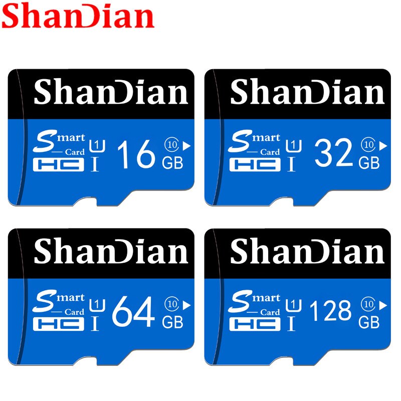 Shandian Nuiflash Class10 Micro Sd Geheugenkaart 128Gb 64Gb 32Gb/16Gb/8Gb Micro Sd tf Card Tarjeta Micro Sd Gratis