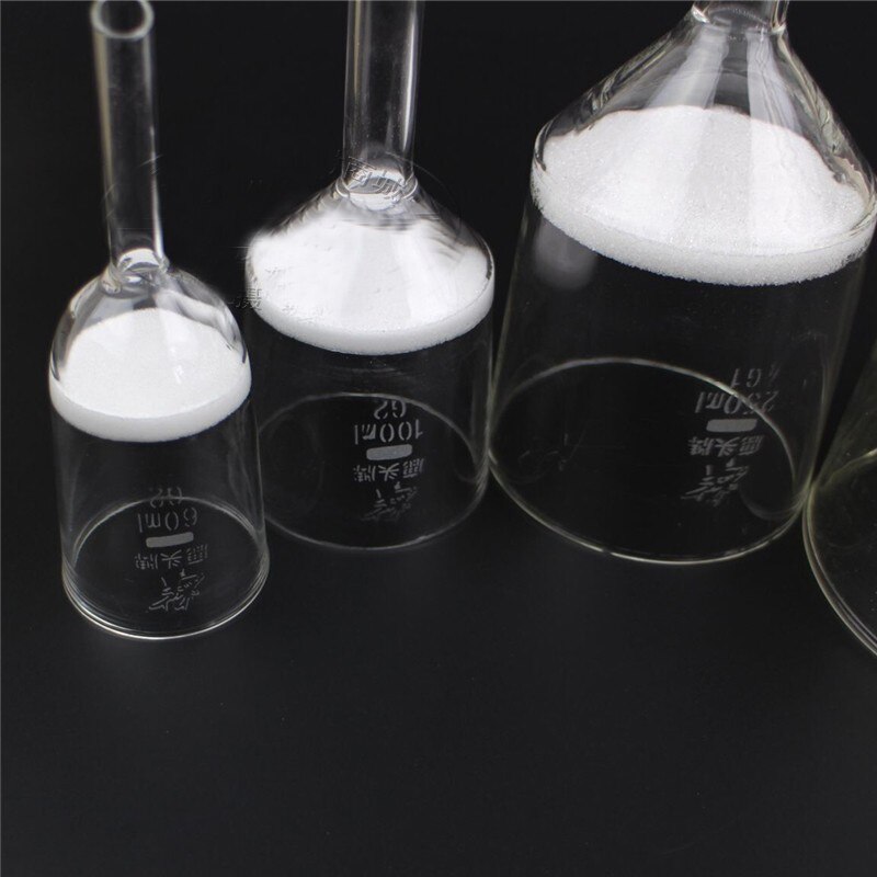 Glas Zand Core Trechter Gesinterde glazen trechter G1 G2 G3 G4 G5 30 ml-5000 ml filtering trechter Experiment laboratorium