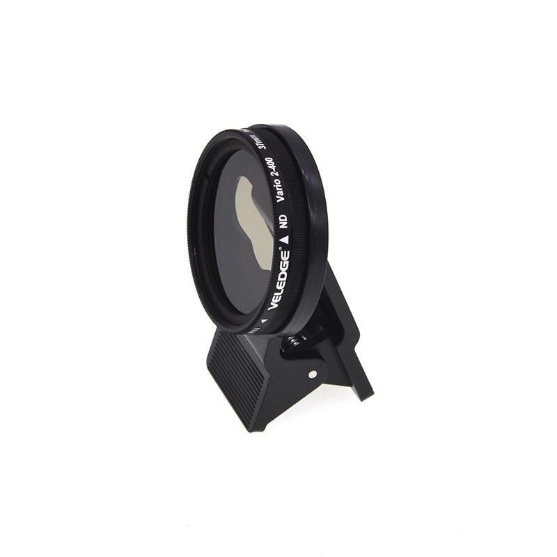 Lente de filtro ND para cámara de teléfono móvil, Clip de densidad neutra ajustable de 37mm, para Android, Ios, iPhone y Huawei