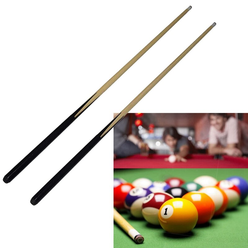 Taco de bilhar varas 1/2 estrutura de madeira piscina cues bilhar casa cue bastões snooker bilhar acessórios