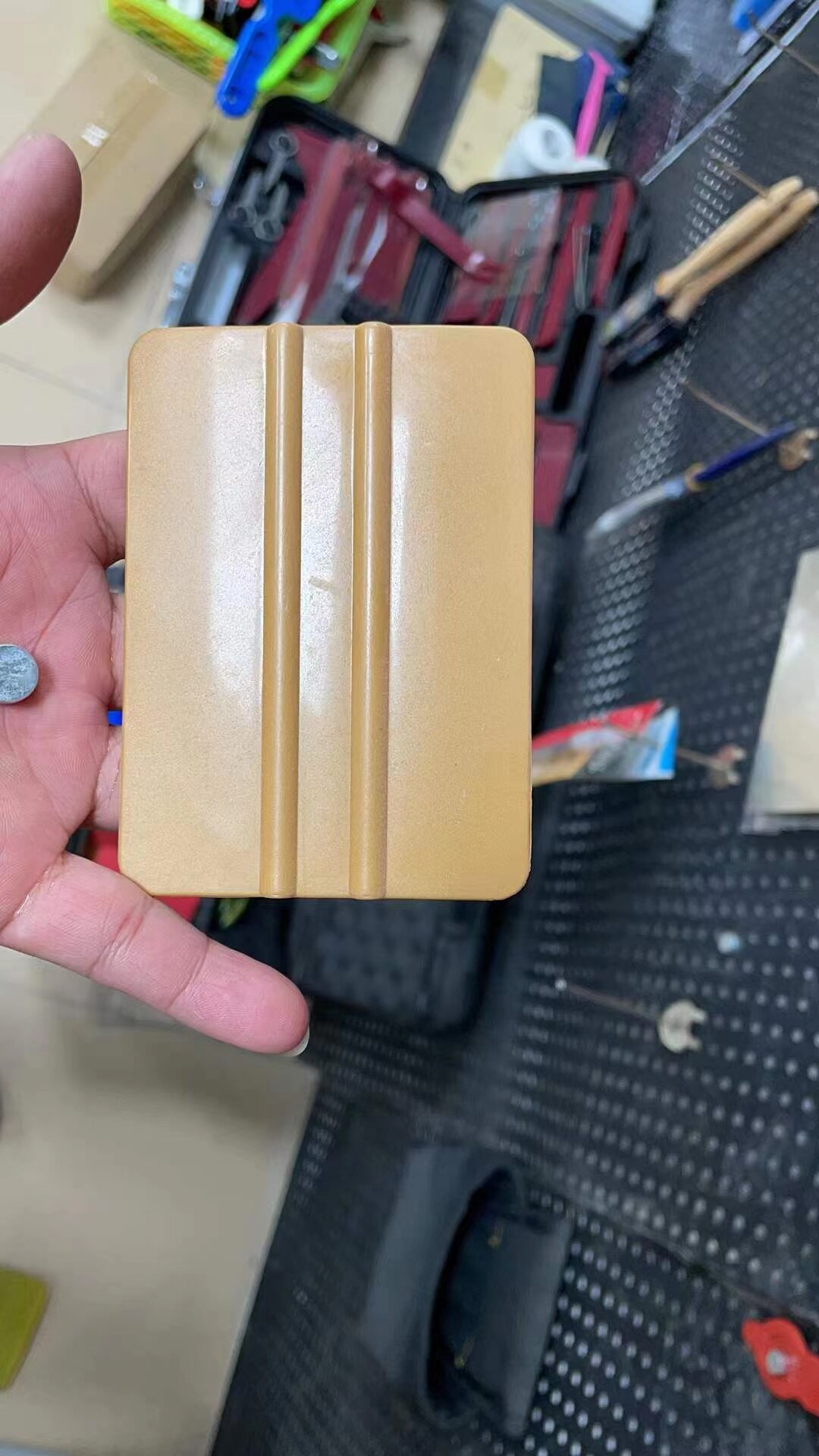 10PCS Gold 3M Rakel Vinyl Auto Wrap Carbon Faser Folie Schaber Fenster Tönung Werkzeuge Aufkleber Haushalts Reiniger A102