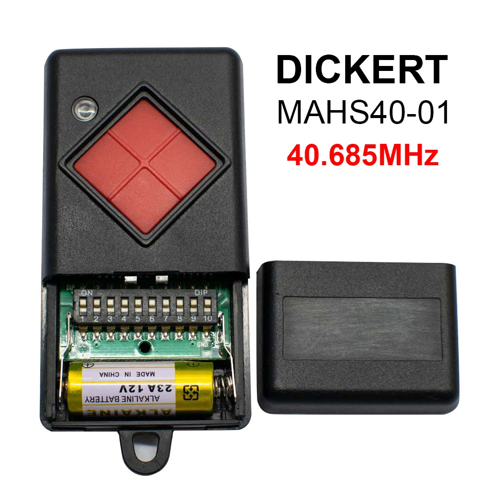1CH 40,685 MHz Dickert MAHS40-01 Drahtloser Handsender 40 MHz für Garagentor