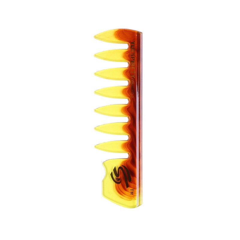 Men's beard comb Hair Oiling Comb For Man Styling Comb Tool Plastic Wide Tooth Comb: HPS  NO2