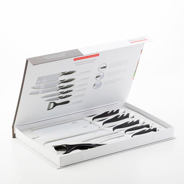 Cuchillos Cecotec Top Chef blanco C01023 (6 piezas)