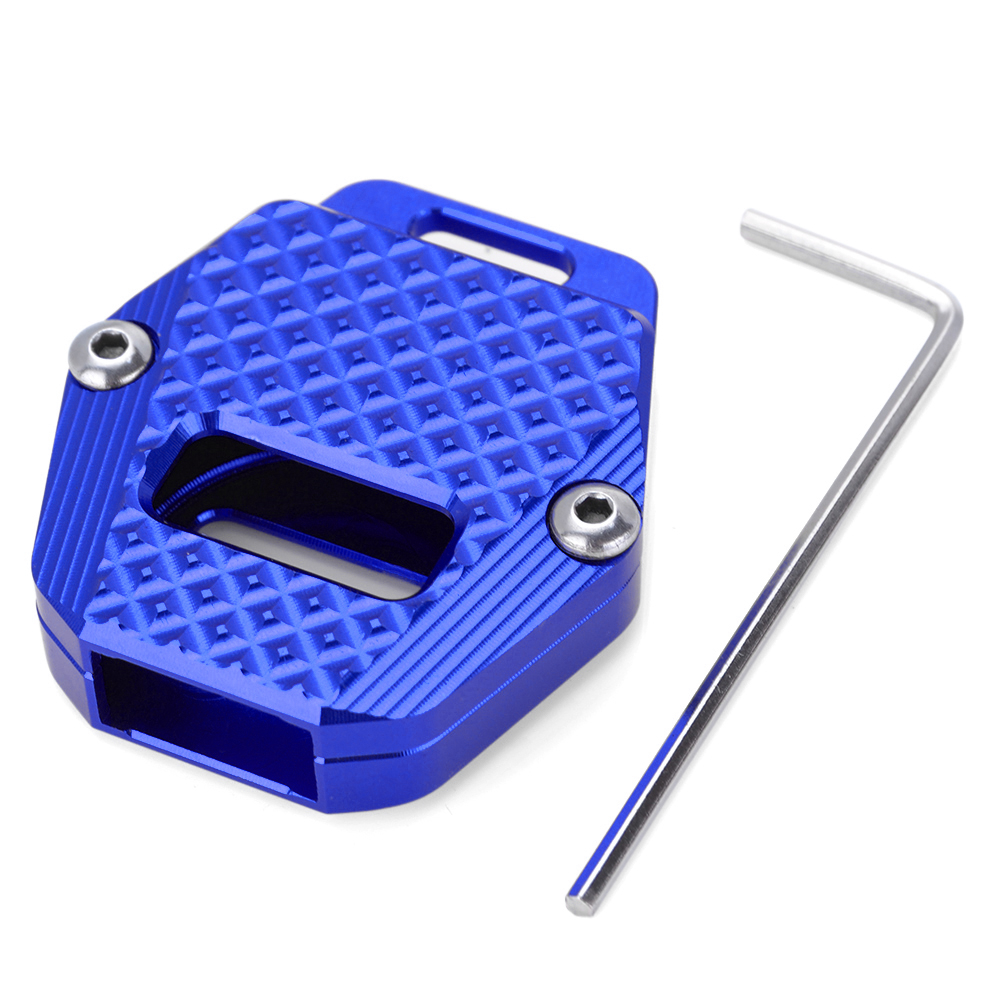 Carcasa verde CNC para llave de motocicleta, carcasa para Kawasaki Ninja ZX 250R 250 300 600 650 Ninja 250fi old Ninja300 Ninja600 Ninja650: Azul