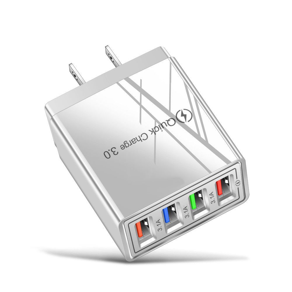 Universele 4 Multi Port Fast Quick Lading QC3.0 Us... – Grandado
