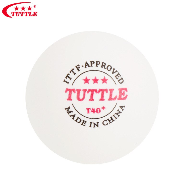 TUTTLE ITTF approved ABS Plastic Table Tennis Balls 3 Star 40+mm Ping Pong Balls for game tabletennis Tenis PingPong Ball