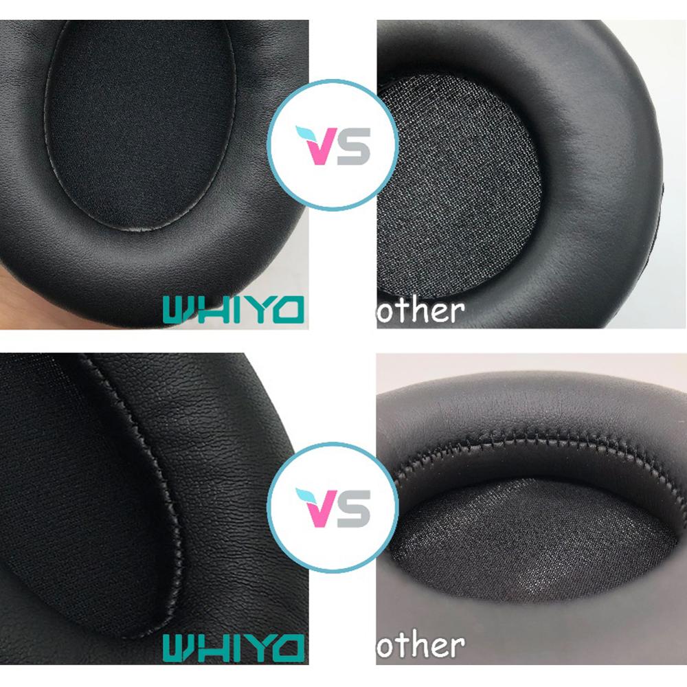 Whiyo 1 par diy udskiftning ørepuder til papegøje zik 1.0 1 by philippe hovedtelefoner pude ørepude kopper øretelefoner dække ærme