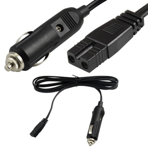 12V 24V DC Cooler Box MINI FRIDGE Cable With Cigar Plug For WAECO NFA About 1.6M