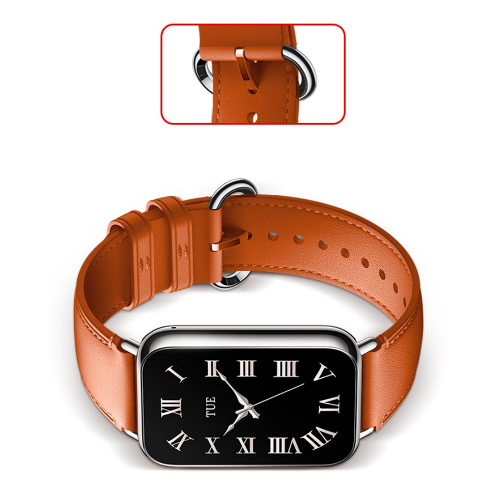 Leather Strap For Xiaomi Band 9 Pro / 8 Pro Breathable Watchband Bracelet Xiomi 9pro / 8pro Mi Band Watch Repalcement Belt