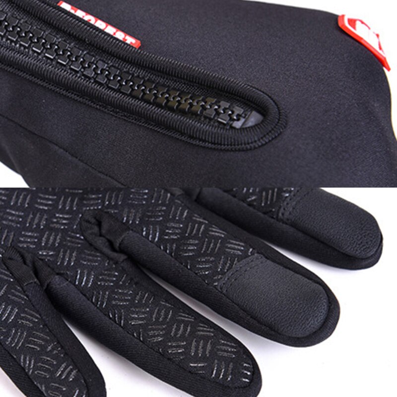 Warm Winter Full Finger Fishing Gloves Waterproof Breathable Leather Pesca Fitness Carp Fishing Gloves Fishing Enquirement