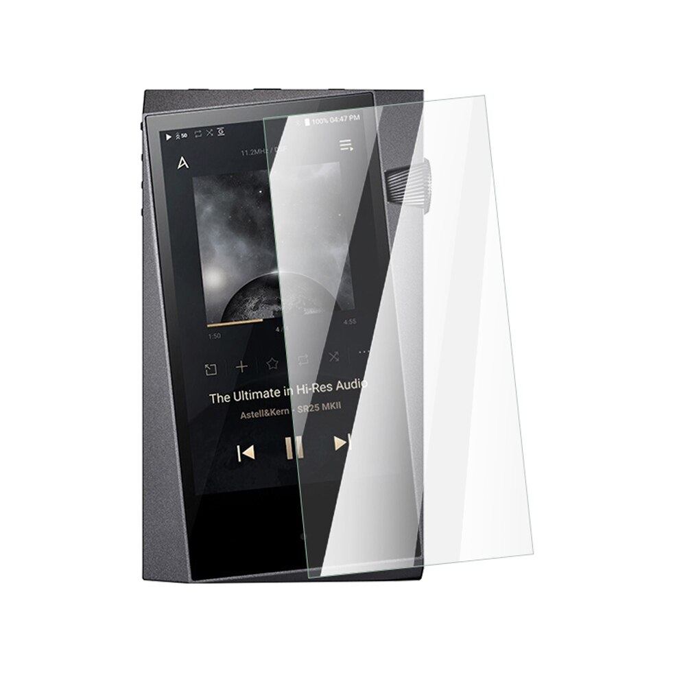 Housse de protection en TPU souple pour iRiver Astell &amp; Kern A &amp; norma SR25 MKII, avec protecteur d&#39;écran avant et arrière en verre trempé