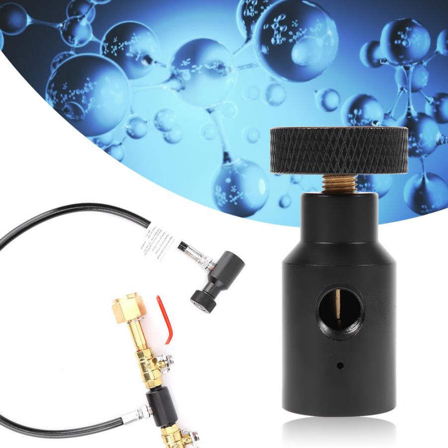 Gjæringe 1/8 npt  co2 karbonator sylinder tank på / av påfyllingsadapter til sodastream  tr21*4 gjæringstemperatur tank