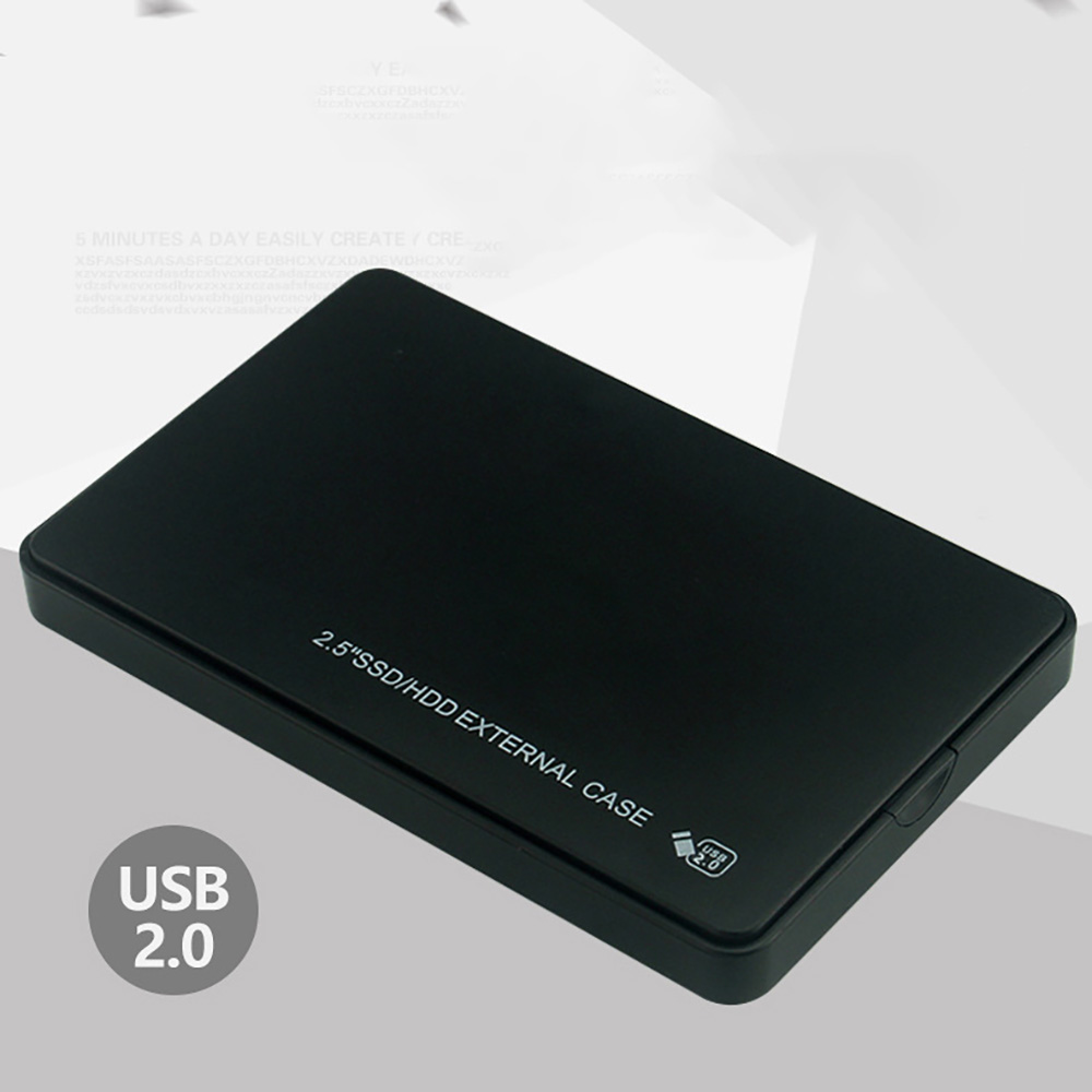 USB 2.0 2TB SATA SSD disco rigido esterno portatile Desktop Mobile Hard Disk Case