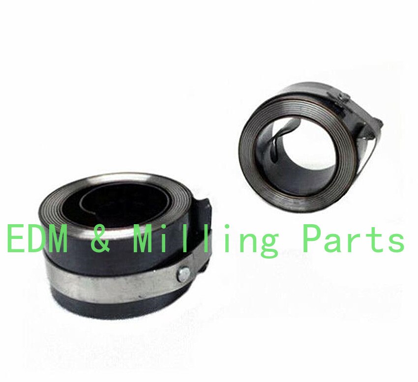 2 pezzi fresatrice CNC parte- orologio (penna d'oca) molla 25mm di larghezza R-8 per la parte del mulino ponte
