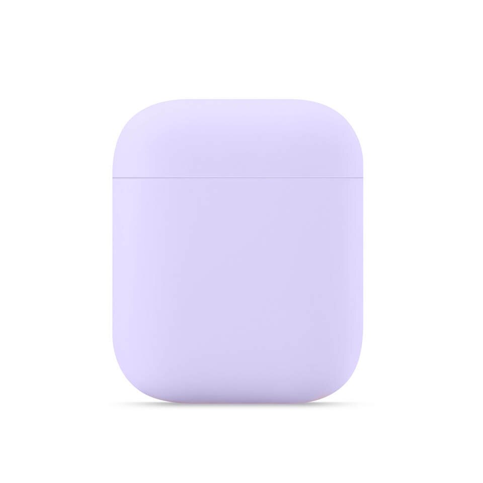 Funda de silicona para Airpods 2/1 cubrir lindo Airpods Ultra-delgada Airpods 2 MIFN auriculares para los Airpods 2/1 casos: Roland Purple