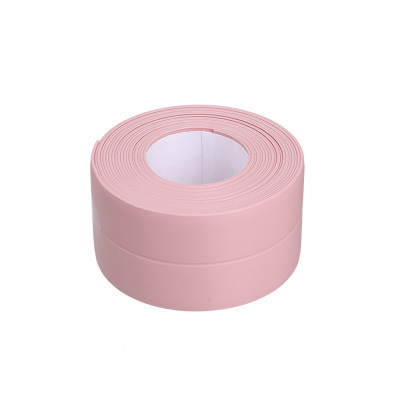 Kitchen Moldproof Waterproof Tape Moisture-proof Sink Gap To Fill The Beauty Seam Stickers Toilet Stickers Corner Line Seal GY: Pink