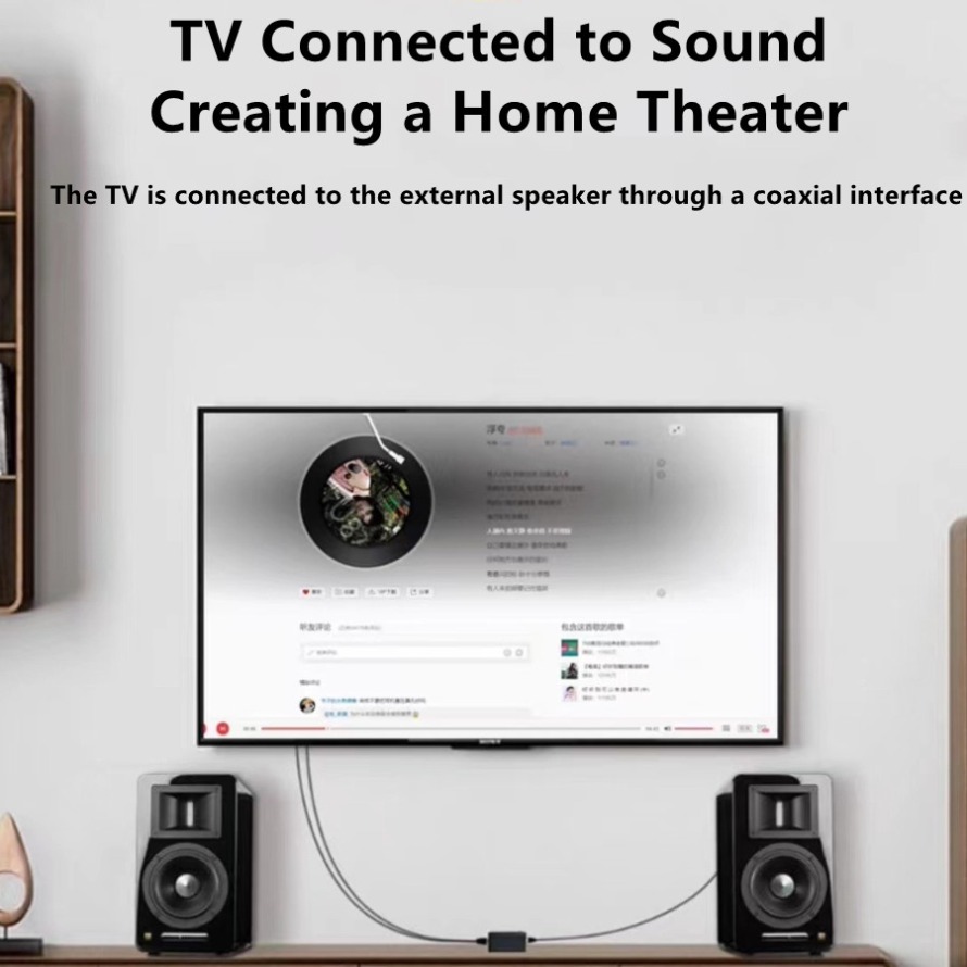 DAC Digital zu Analog Audio Konverter Optischer SPDIF Toslink Koaxialer Bluetooth-Eingang zu L/R RCA Audio Kopfhörerverstärker Ausgang