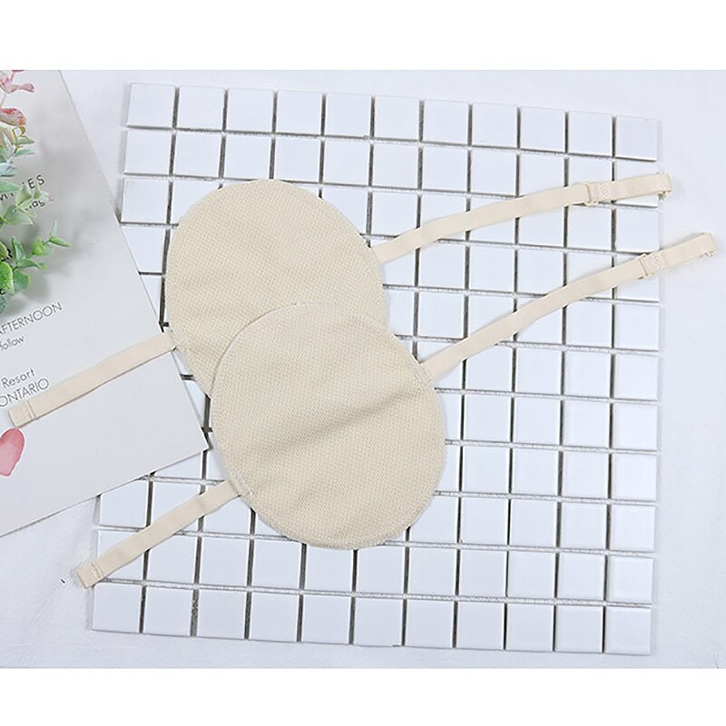 Almohadilla protectora para el sudor en las axilas, protectores absorbentes para el hombro, reutilizables, para verano, 1 par
