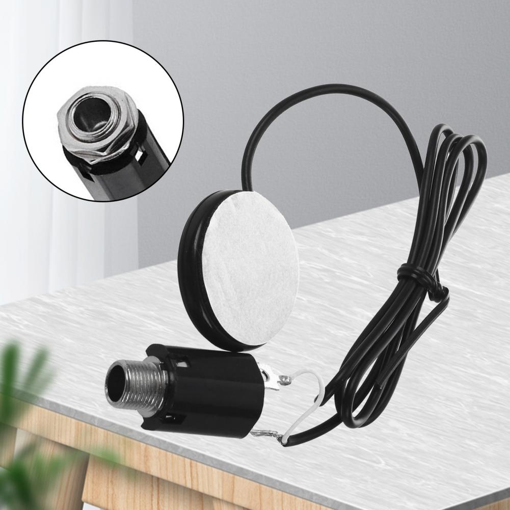 Delicate Guitar Pickup Solid Long Lifespan Mini Piezo Contact Microphone Pickup