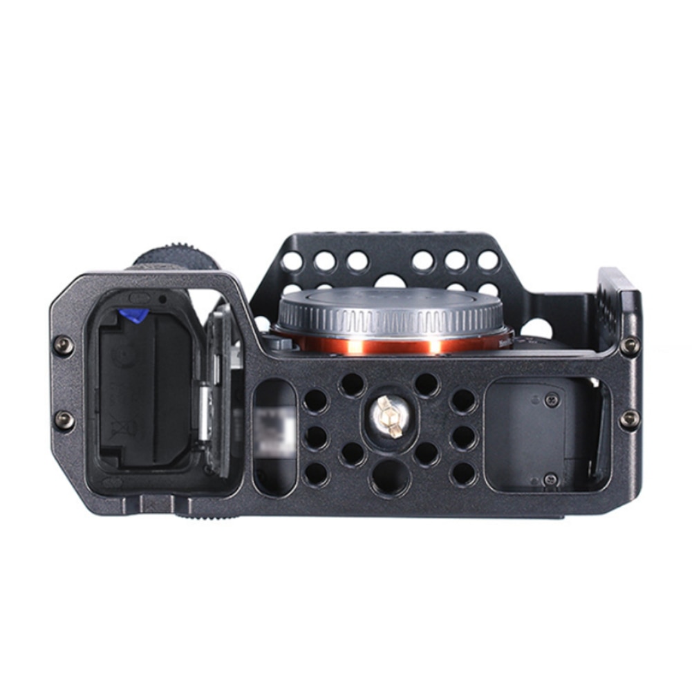 Shell Stabilizer Camera Kooi Beschermhoes Anti-slip Quick Release Duurzame Metalen Met Draden Gat Elektronica Voor Sony A7III