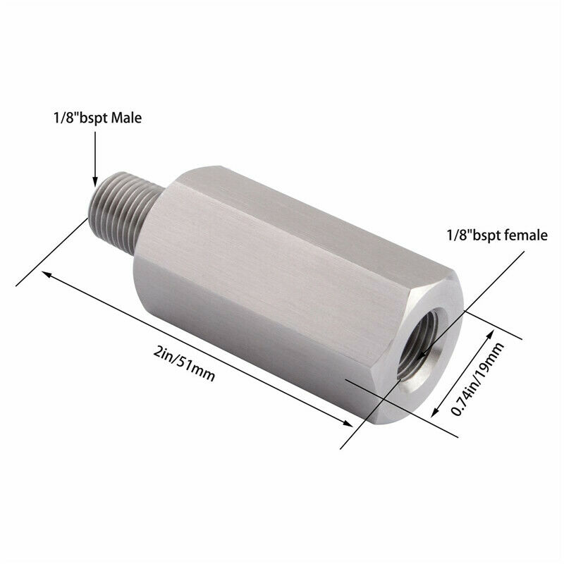 Öl Druck Sensor Tee Universal- Adapter passend zu rostfrei Stahl Turbo liefern Futter Linie Styling Ersatz Accessor