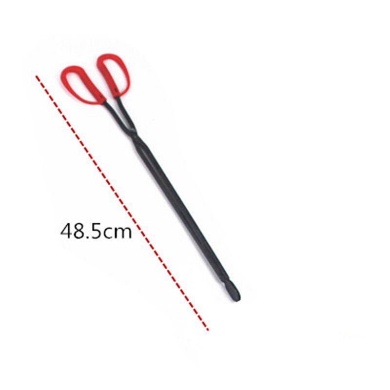 BBQ Home fire tongs long handle flat garbage garbage pickers Carbon clip cleaning clip high temperature pick-up clip barbecue: 3