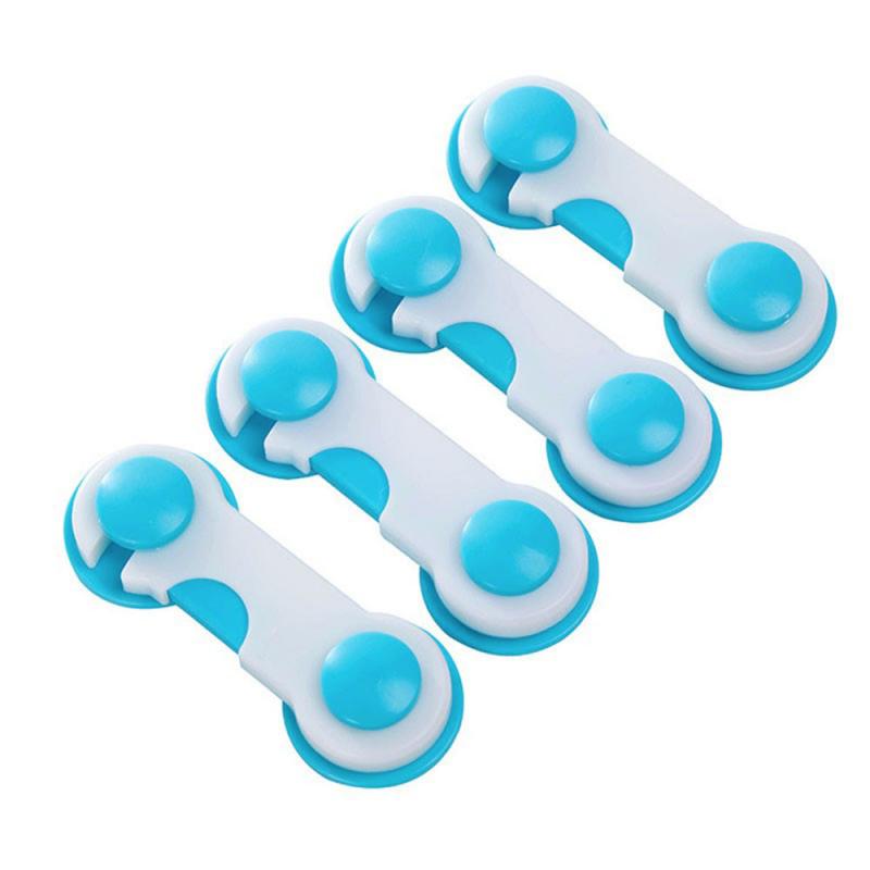 5Pcs Plastic Safety Lock Baby Kind Lade Deur Kast Lock Bescherming Kinderen Vergrendeling Deuren Voor Kinderen Veiligheid Bescherming