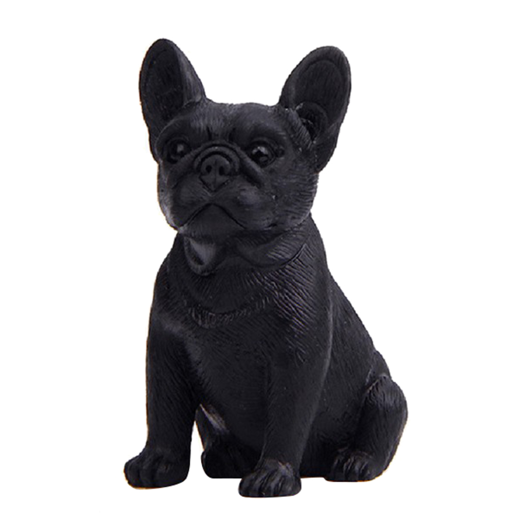 Decorative figure French bulldog figure dog figure animal figure toy: 06