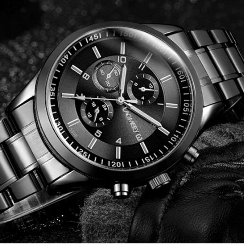 Heren Horloge Rvs Sport Heren Horloges Top Brand Luxe Mannen Horloge Mannen Horloge Mode Mannelijke Klok Relogio Masculino
