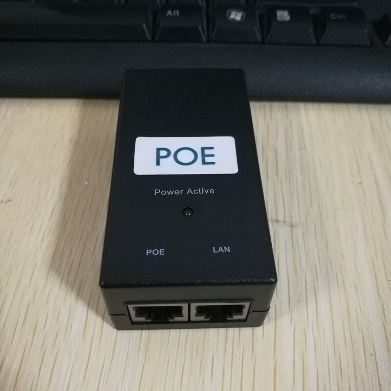 AC 100V-240V to DC 12V 1A 15V 0.8A 24V 0.5A RJ45 Connector Charger POE Power Over Ethernet Power Supply Adapter