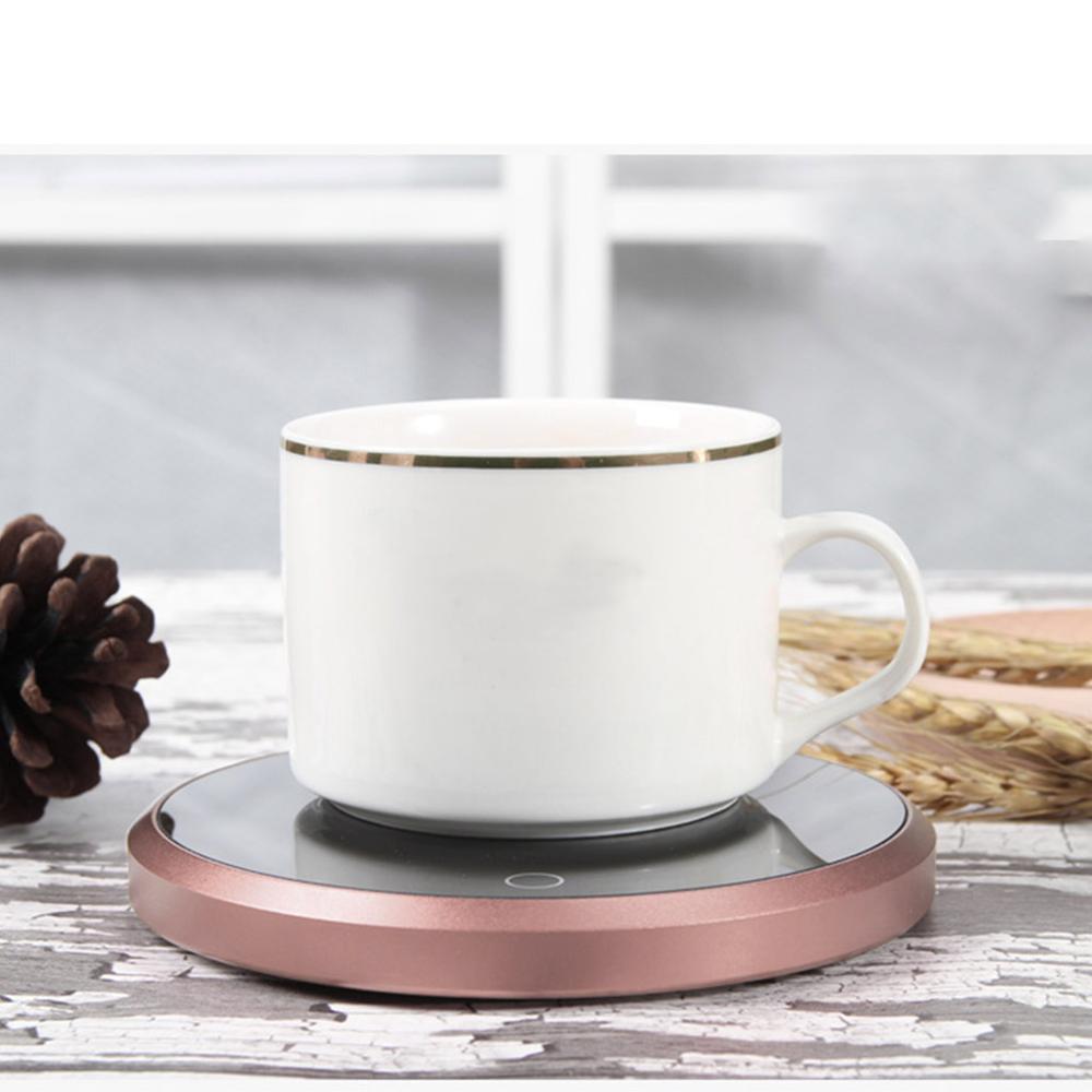 Elektrisk kop krus varmere kaffe te drikke varmelegeme automatisk slukke hjemmekontorartikler