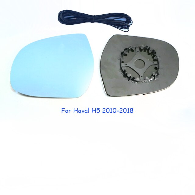 TVYVIKJ boczne lusterko wsteczne niebieskie szkło obiektyw dla Haval H3 H6 H5 H2 2005-2018 szerokokątny widok anty blask drzwi lustro skrzydło: 10 Haval Heated