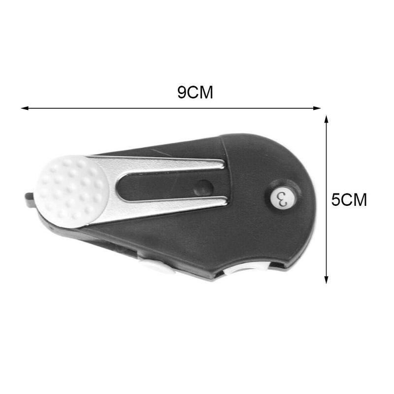 Multifunctional Golf Green Fork Turf Repair Tool Portable Groove Training Golf Scoring with Brush Device Aid Cleaning C3Z4