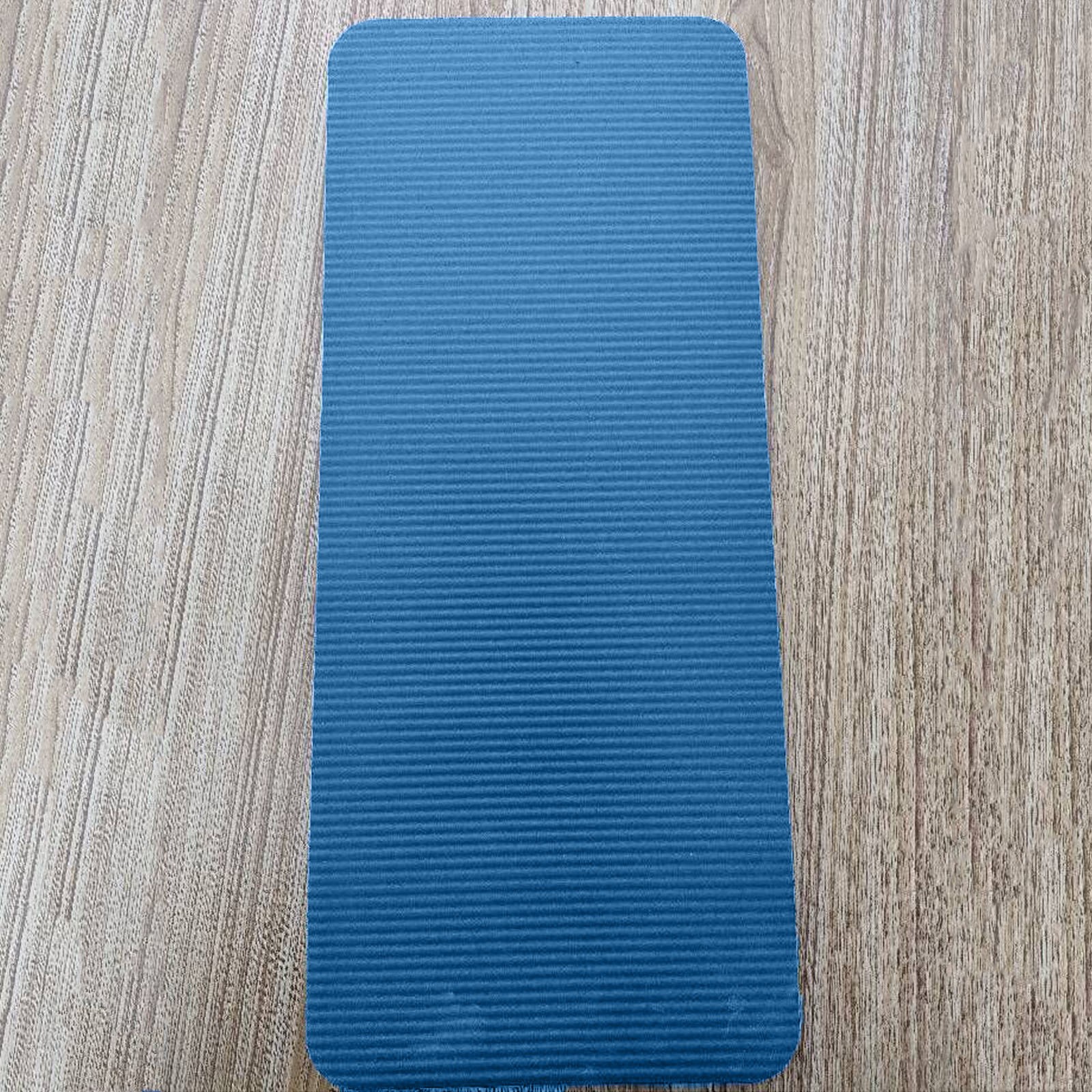 60x25x1.5cm Non Slip Yoga Knee Pad Thickened NBR Exercise Mat Portable Workout Cushion for Elbow Support Comfortable Fitness Pad: Blue