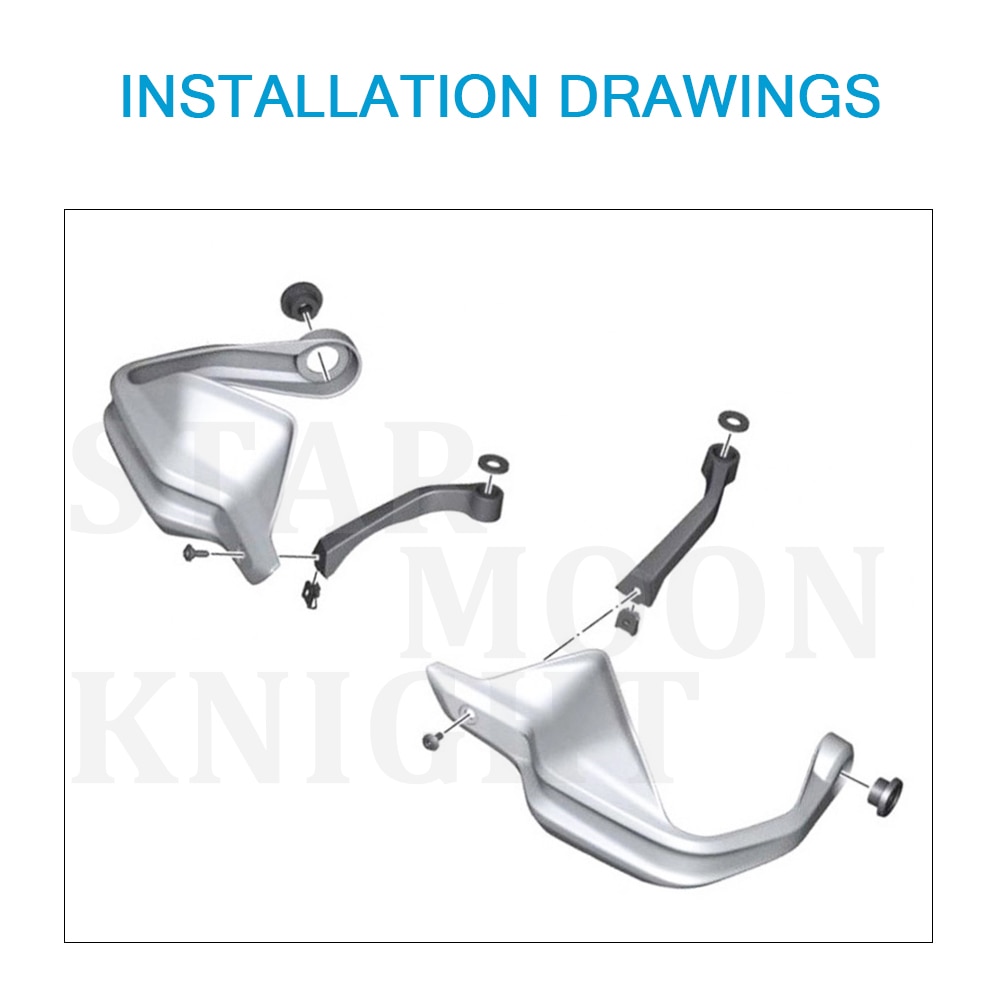 Pare-brise de protection des mains pour moto, accessoires pour BMW C400GT C400X C 400 C400 GT X