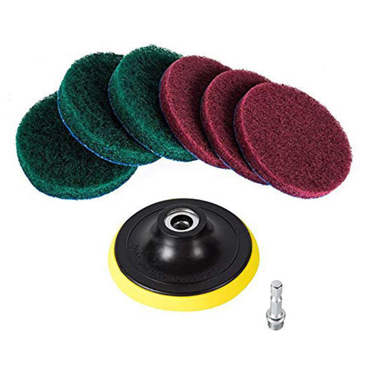 Kit de escova de broca elétrica ferramenta escova de limpeza elétrica para telha do carro escova do banheiro cozinha escovas purificador plástico