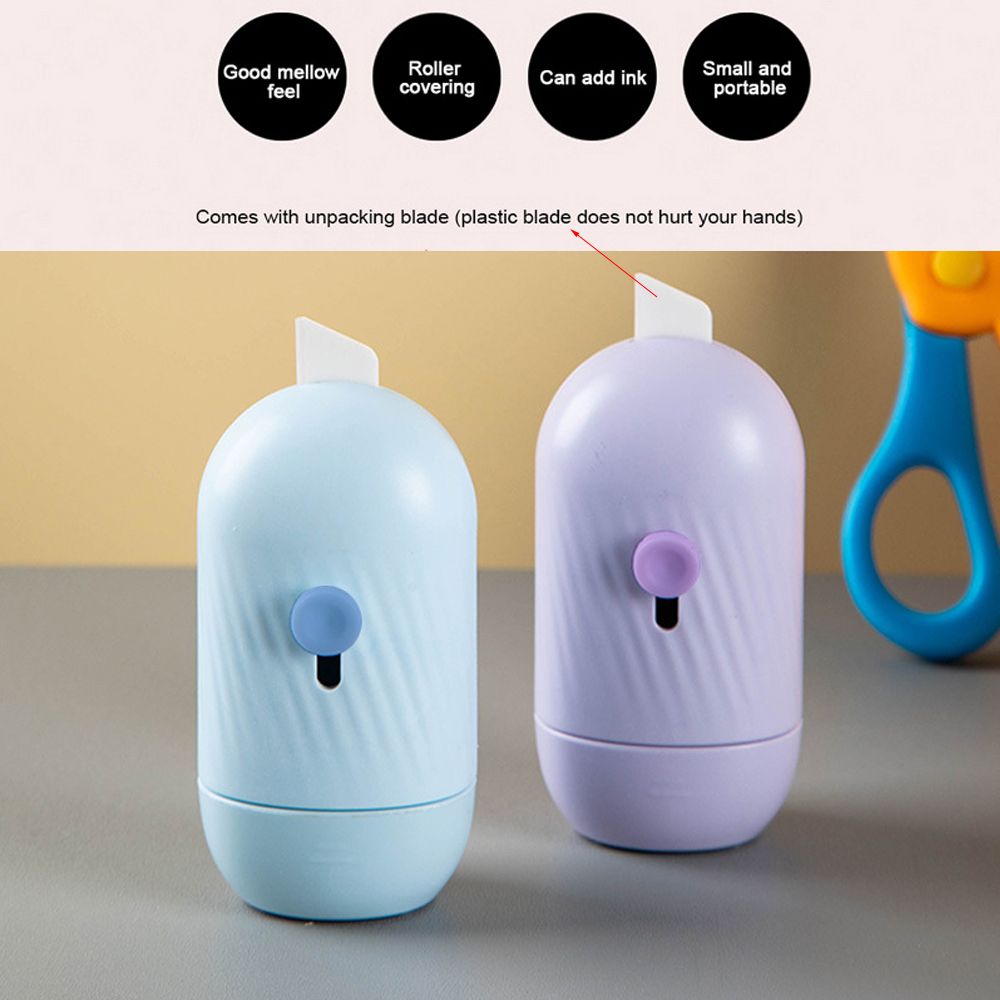 Theft Protection Roller Stamp Identity Privacy Protect Information Eliminator Message Code Data Coverage Stamp Messy Code Stamp