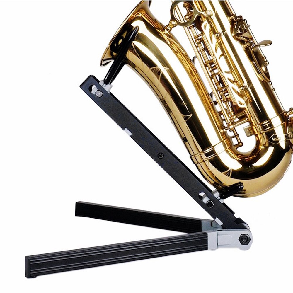 Houtblazers Accessoires Fluit Muzikale Universele Sax Draagbare Houder Opvouwbare Altsaxofoon Beugel Verstelbare Standaard: Default Title