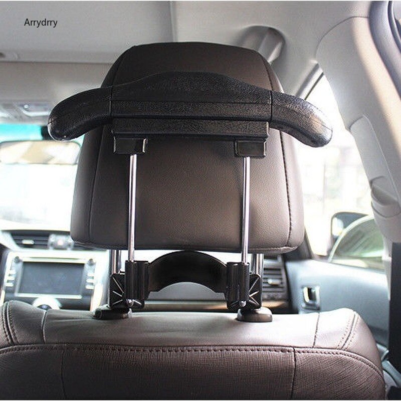 para reposacabezas de asiento de coche de Mini colgador para ropa ajustable percha para Auto de acero inoxidable Durable Ropa Accesorios de coche