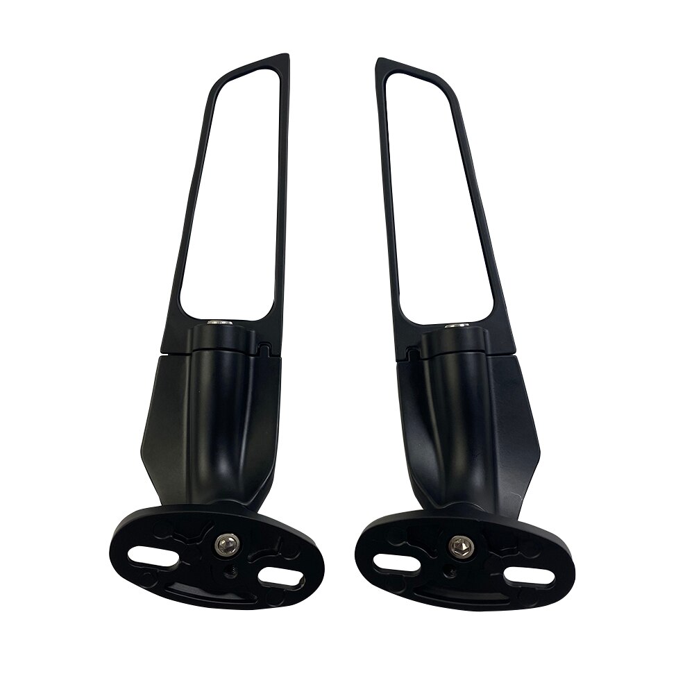 Rétroviseurs de moto modifiés, aile de vent, rétroviseur rotatif réglable pour Kawasaki ZX6R ZX636 ZX7R ZX9R ZX10R ZX14R ZX25R