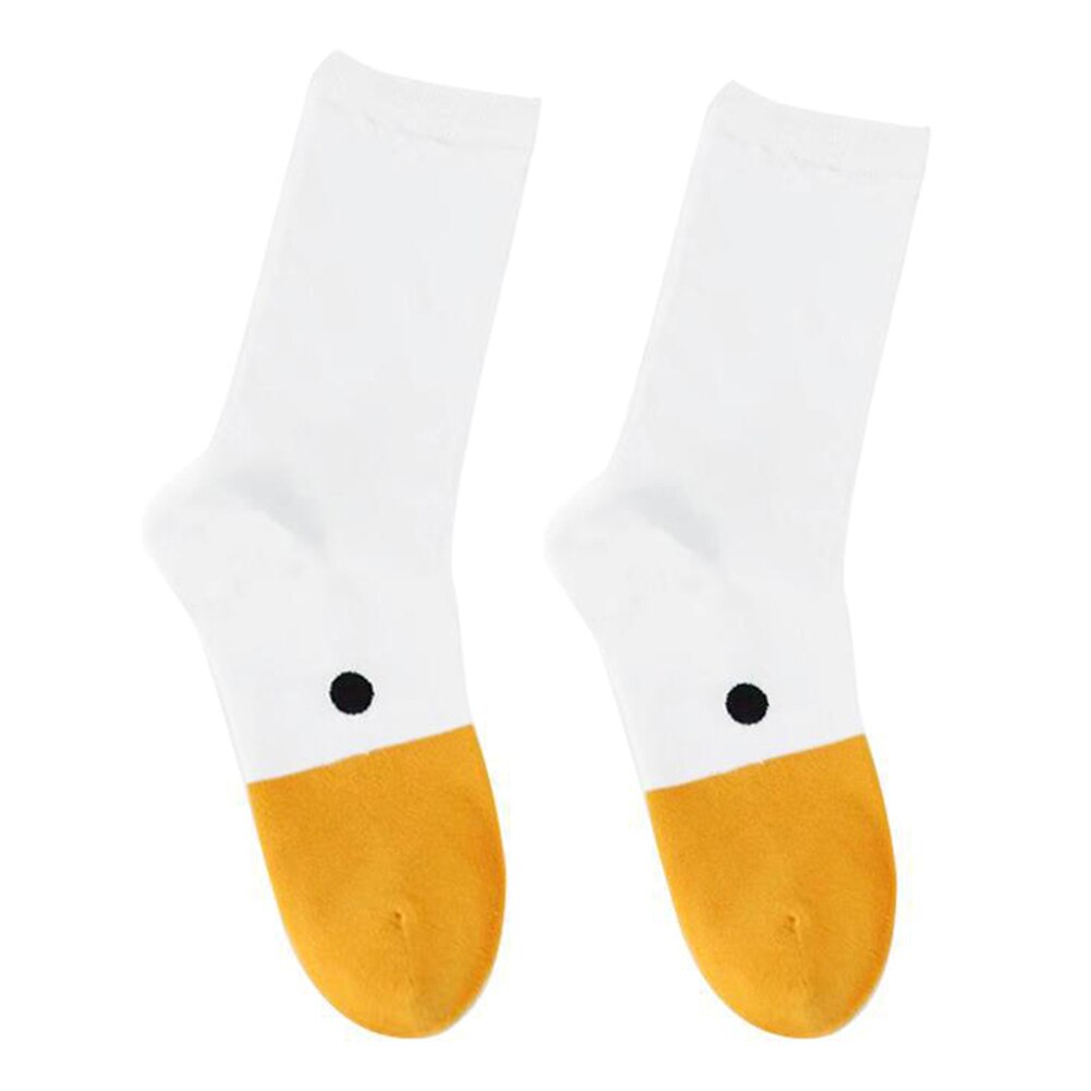 Calcetines de algodón deportivo bonitos con cabeza de Animal, calcetín divertido feliz para Navidad Unisex Health99: Default Title