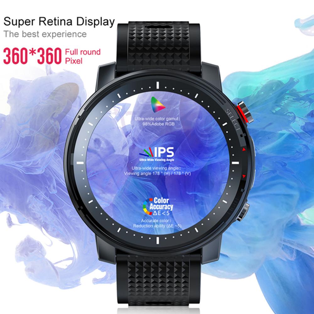 L15 relógio inteligente masculino 1.3 polegada completa-ajuste retina redonda display controle de música câmera lanterna pk l9 l11 smartwatch ip68 à prova dip68 água