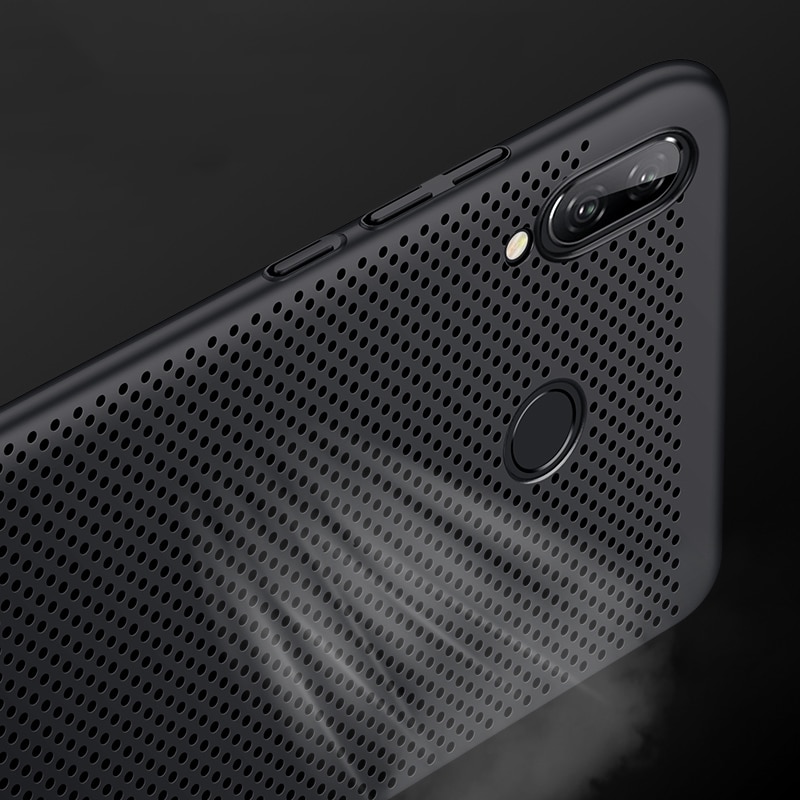Ultradunne Koeling Voor Xiao mi rode Mi 7 rode mi Note 7 Note7 Pro global Versie Rode Mi ademhaling Telefoon Case Hard Volledige Case Case Capa